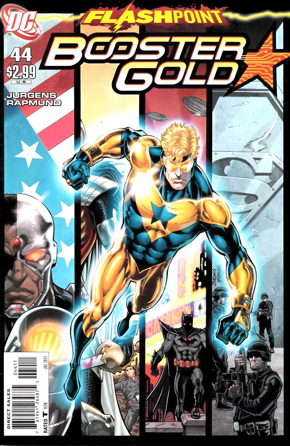 Booster Gold #44 Near Mint (9.4) [DC Comic] LARGE