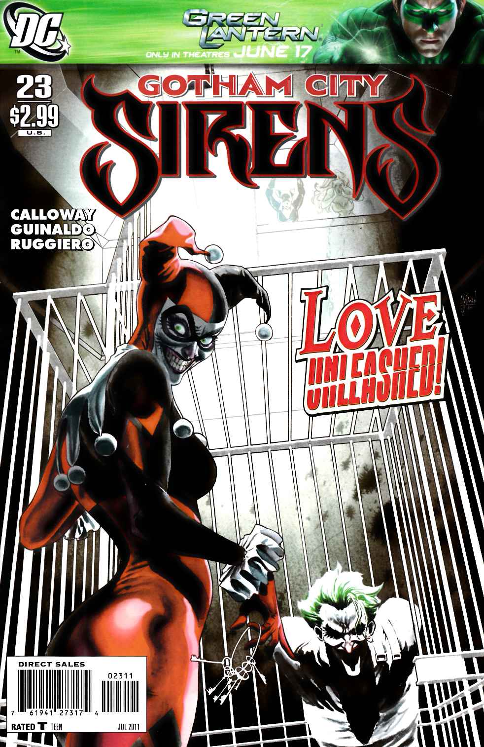 Gotham City Sirens #23 Near Mint (9.4) [DC Comic] THUMBNAIL