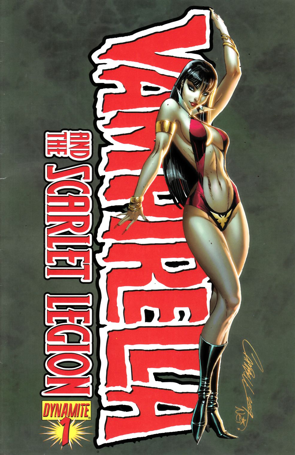 Vampirella and the Scarlet Legion #1 Campbell Cover Fine (6.0) [Dynamite Comic] LARGE