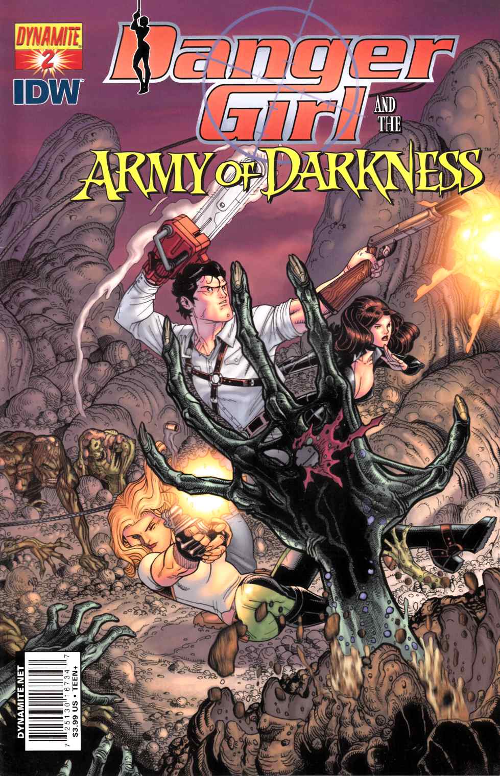 Danger Girl Army of Darkness #2 Cover C [Dynamite Comic] THUMBNAIL