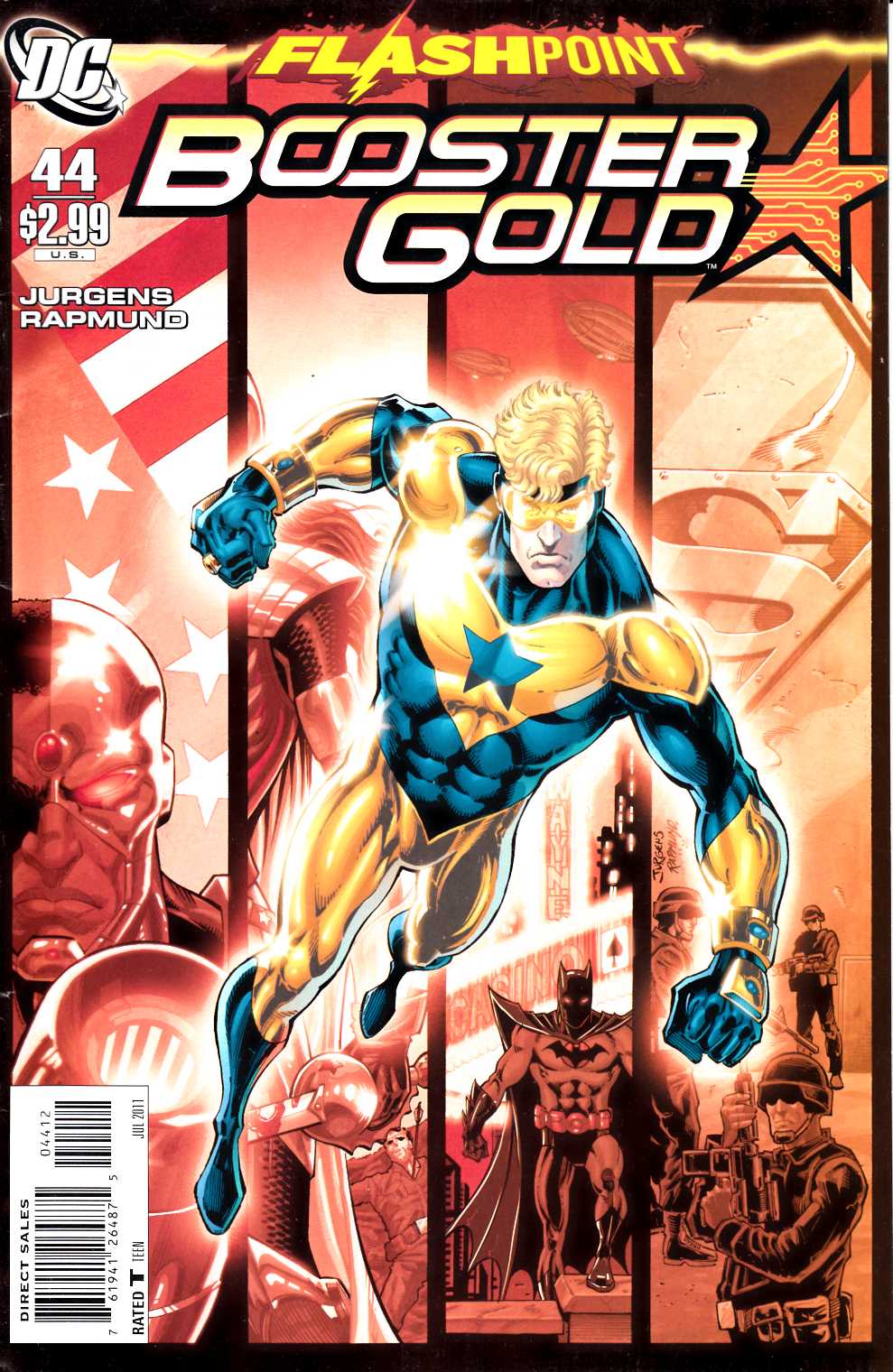 Booster Gold #44 Second Printing Very Fine (8.0) [DC Comic] THUMBNAIL