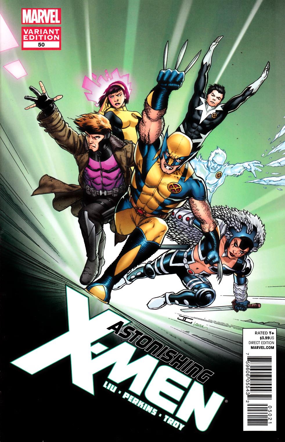 Astonishing X-Men #50 Cassady Variant Cover Near Mint Minus (9.2) [Marvel Comic] THUMBNAIL