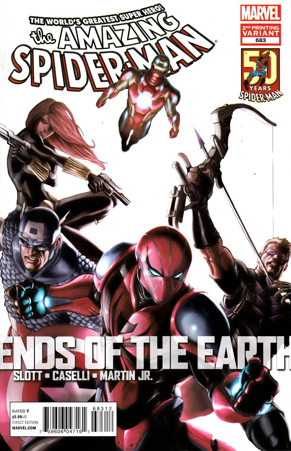 Amazing Spider-Man #683 Second Printing Very Fine (8.0) [Marvel Comic] THUMBNAIL