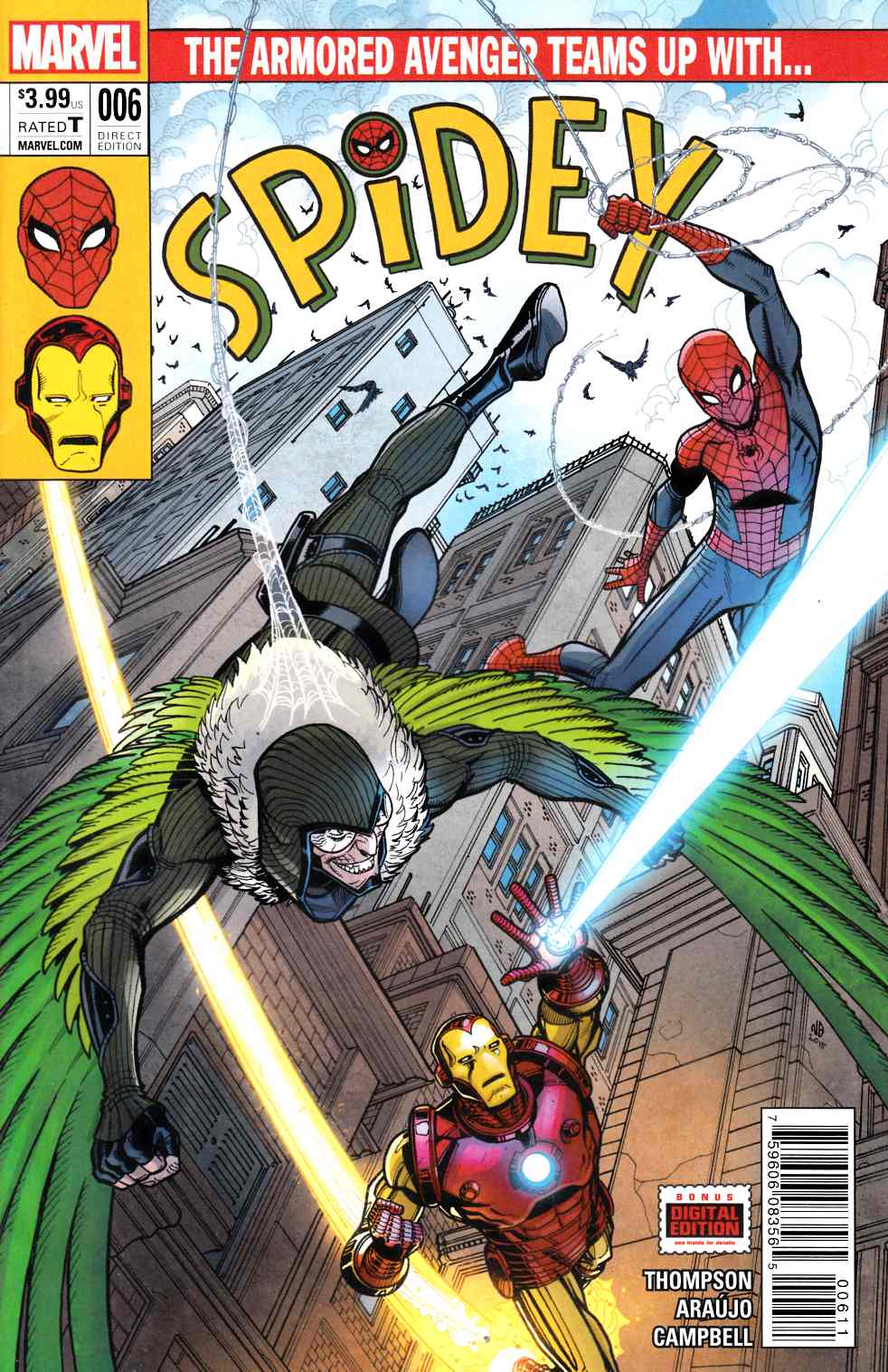 Spidey #6 Very Fine (8.0) [Marvel Comic] THUMBNAIL
