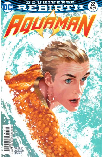 Aquaman #22 Middleton Variant Cover [DC Comic]