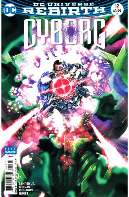 Cyborg #12 D'Anda Variant Cover [DC Comic] LARGE