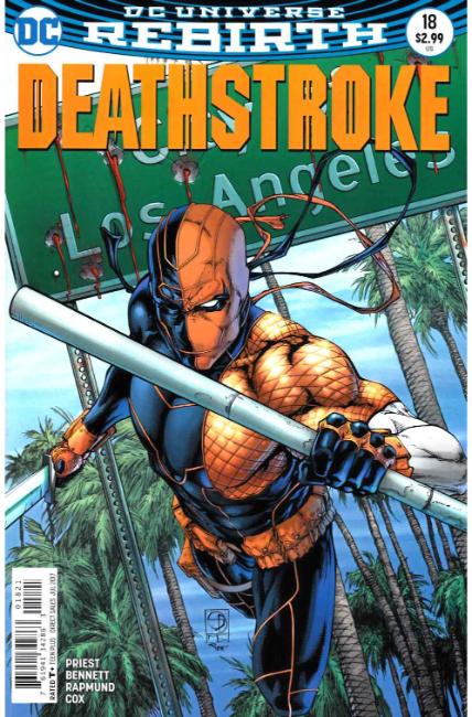 Deathstroke #18 Davis Variant Cover [DC Comic] LARGE