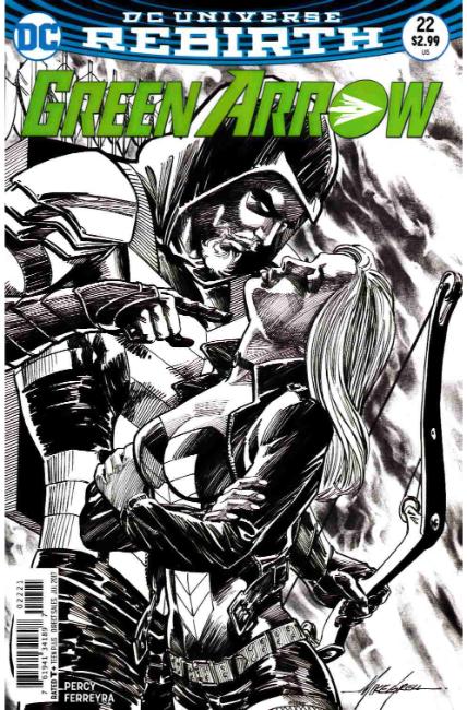 Green Arrow #22 Grell Variant Cover [DC Comic] THUMBNAIL