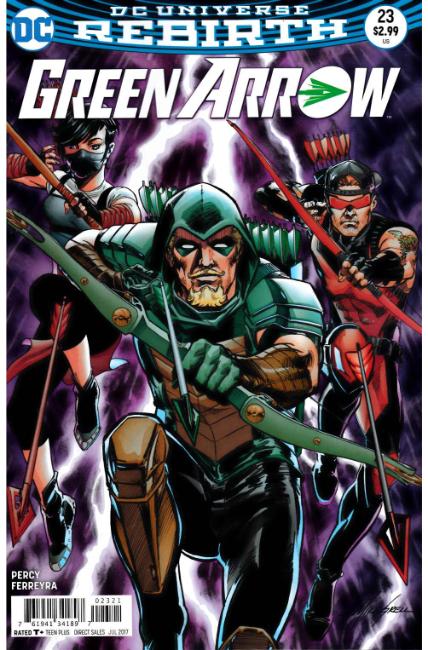 Green Arrow #23 Grell Variant Cover [DC Comic] LARGE