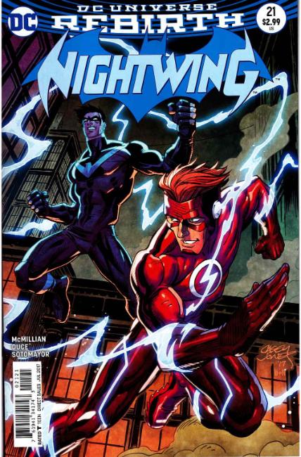 Nightwing #21 Jones Variant Cover [DC Comic] LARGE