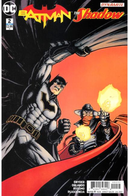 Batman The Shadow #2 Burnham Variant Cover [DC Comic] LARGE