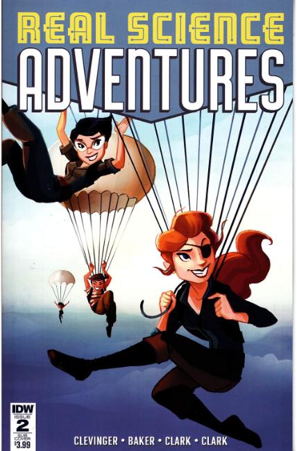 Real Science Adventures #2 Subscription Cover [IDW Comic] LARGE