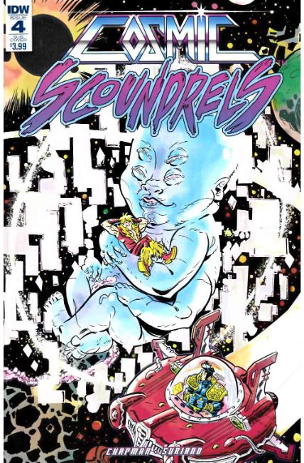 Cosmic Scoundrels #4 Subscription Cover [IDW Comic] LARGE