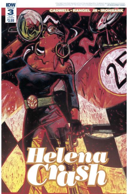 Helena Crash #3 Subscription Cover [IDW Comic] LARGE