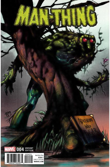 Man-Thing #4 Ferry Variant Cover [Marvel Comic] THUMBNAIL