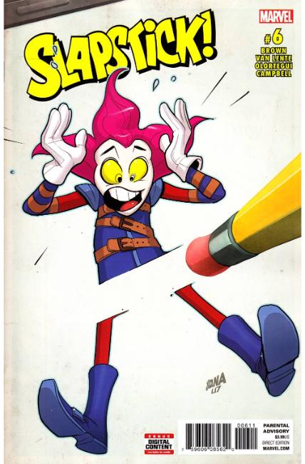 Slapstick #6 [Marvel Comic] LARGE