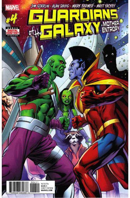 Guardians of the Galaxy Mother Entropy #4 [Marvel Comic] LARGE