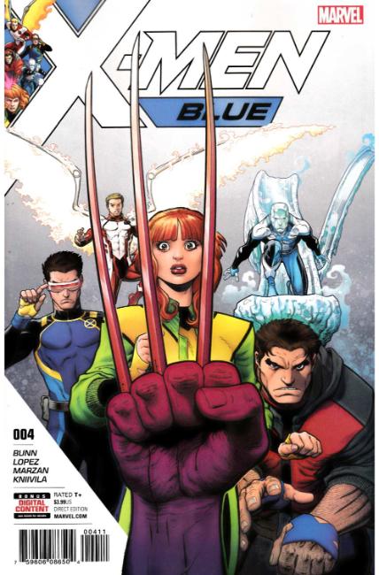 X-Men Blue #4 [Marvel Comic] THUMBNAIL