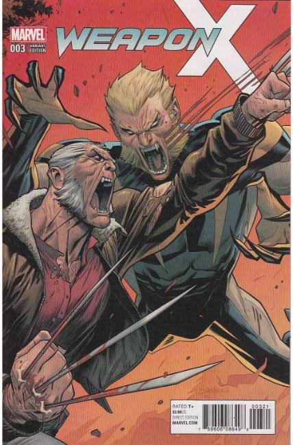 Weapon X #3 Mora Variant Cover Near Mint (9.4) [Marvel Comic] LARGE