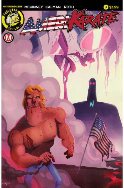 Amerikarate #3 Cover A [Action Lab Comic] THUMBNAIL