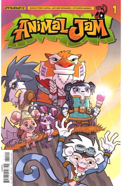 Animal Jam #1 Cover B [Dynamite Comic] LARGE