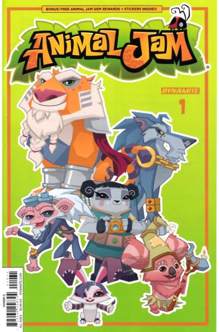 Animal Jam #1 Cover C [Dynamite Comic] THUMBNAIL