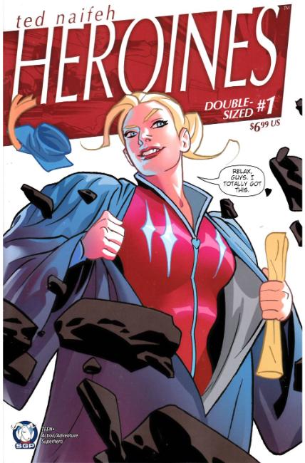 Heroines #1 [Space Goat Comic] LARGE