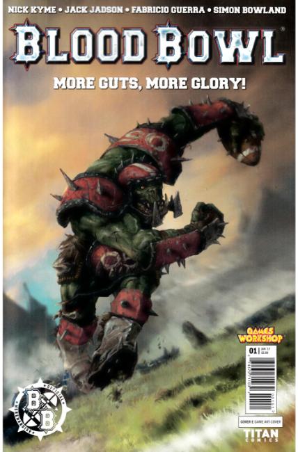 Blood Bowl More Guts More Glory #1 Cover E [Titan Comic] LARGE