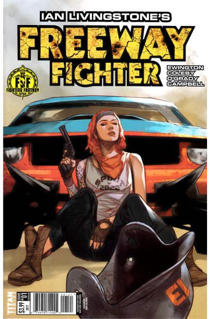 Ian Livingstones Freeway Fighter #1 Cover B [Titan Comic] THUMBNAIL