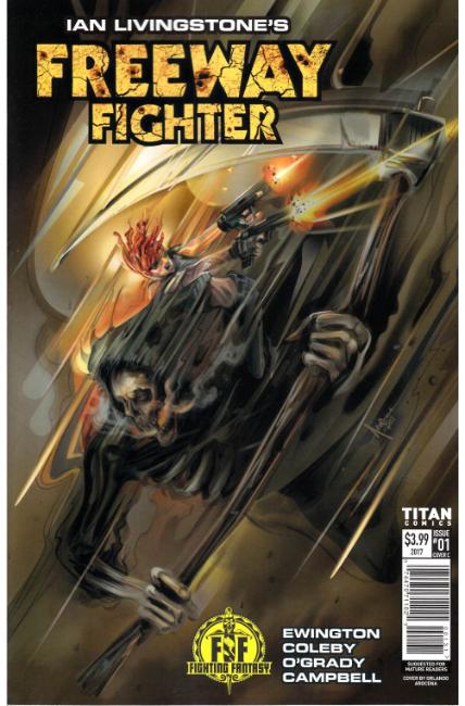 Ian Livingstones Freeway Fighter #1 Cover C [Titan Comic] THUMBNAIL