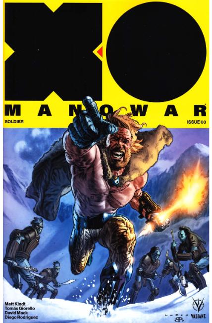 X-O Manowar #3 Cover A [Valiant Comic] LARGE