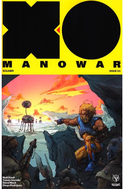 X-O Manowar #3 Cover B [Valiant Comic] LARGE