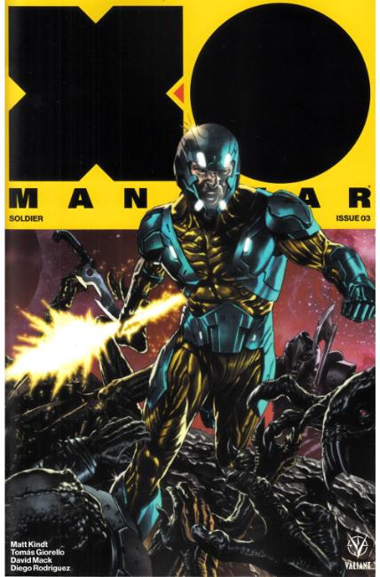 X-O Manowar #3 Cover C- Suayan Interlocking Variant [Valiant Comic] LARGE