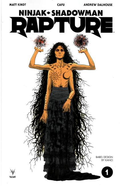 Rapture #1 Cover E- Kano Character Design Variant [Valiant Comic] LARGE