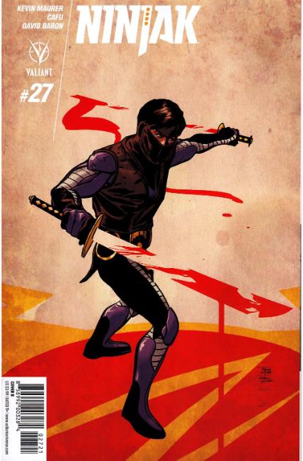 Ninjak #27 Cover B [Valiant Comic] LARGE