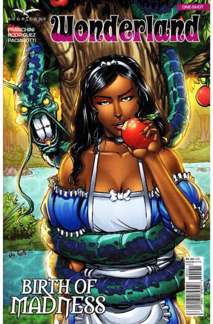 GFT Wonderland Birth of Madness Cover D [Zenescope Comic] LARGE