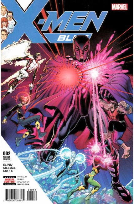 X-Men Blue #2 Second Printing [Marvel Comic] LARGE