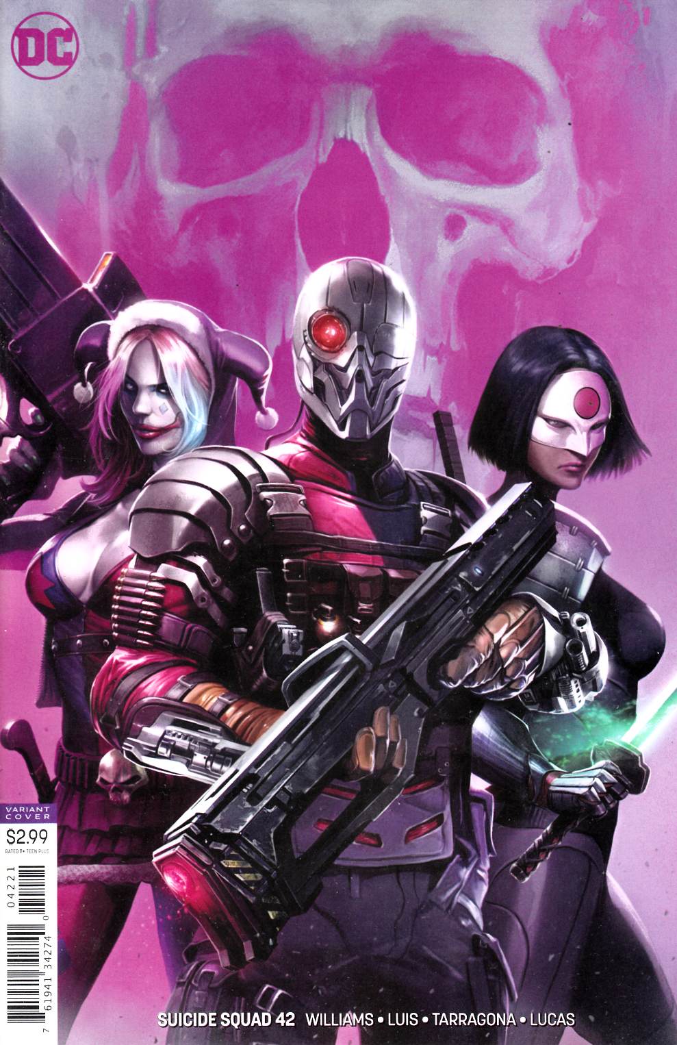 Suicide Squad #42 Mattina Variant Cover Near Mint (9.4) [DC Comic] LARGE