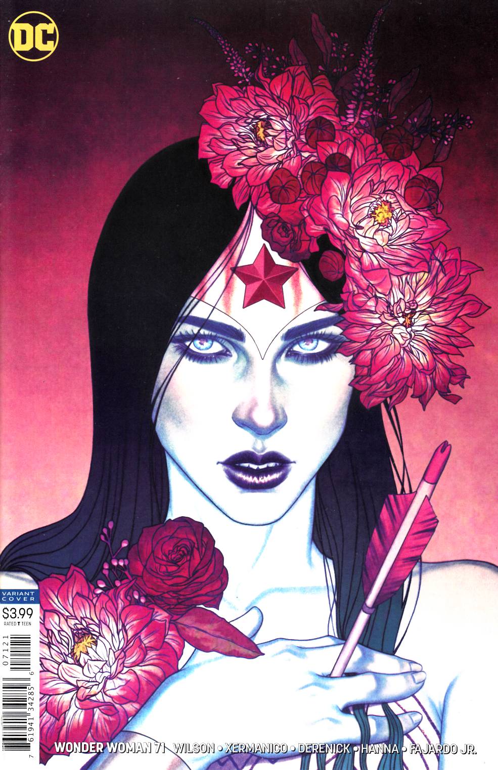 Avail. 5/13 12PM EST: Jenny Frison / Wonder Woman Visit Puerto Rico  Benefit Print (JSA Certified)