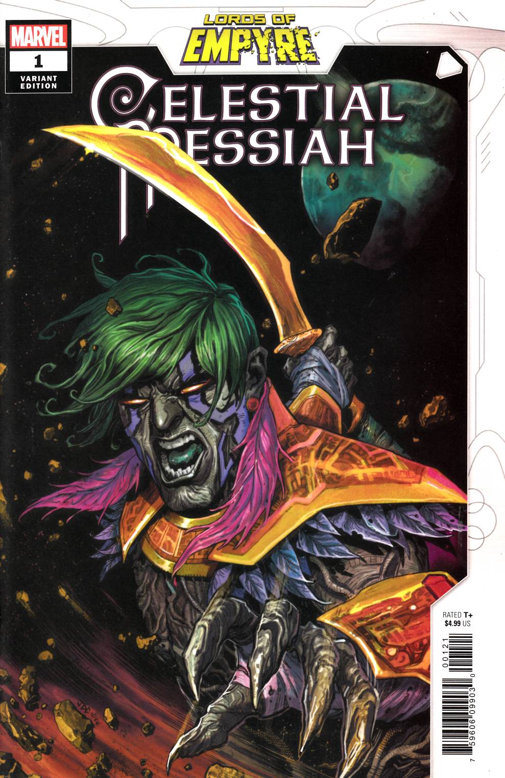 Empyre Celestial Messiah #1 Cassara Variant Cover Near Mint (9.4) [Marvel Comic] THUMBNAIL