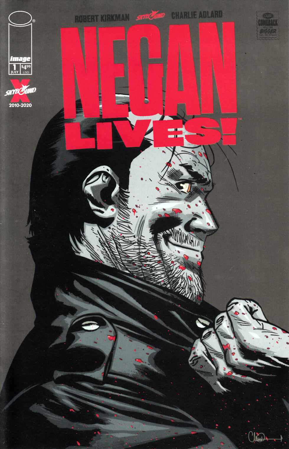 Negan Lives #1 Near Mint (9.4) [Image Comic] THUMBNAIL
