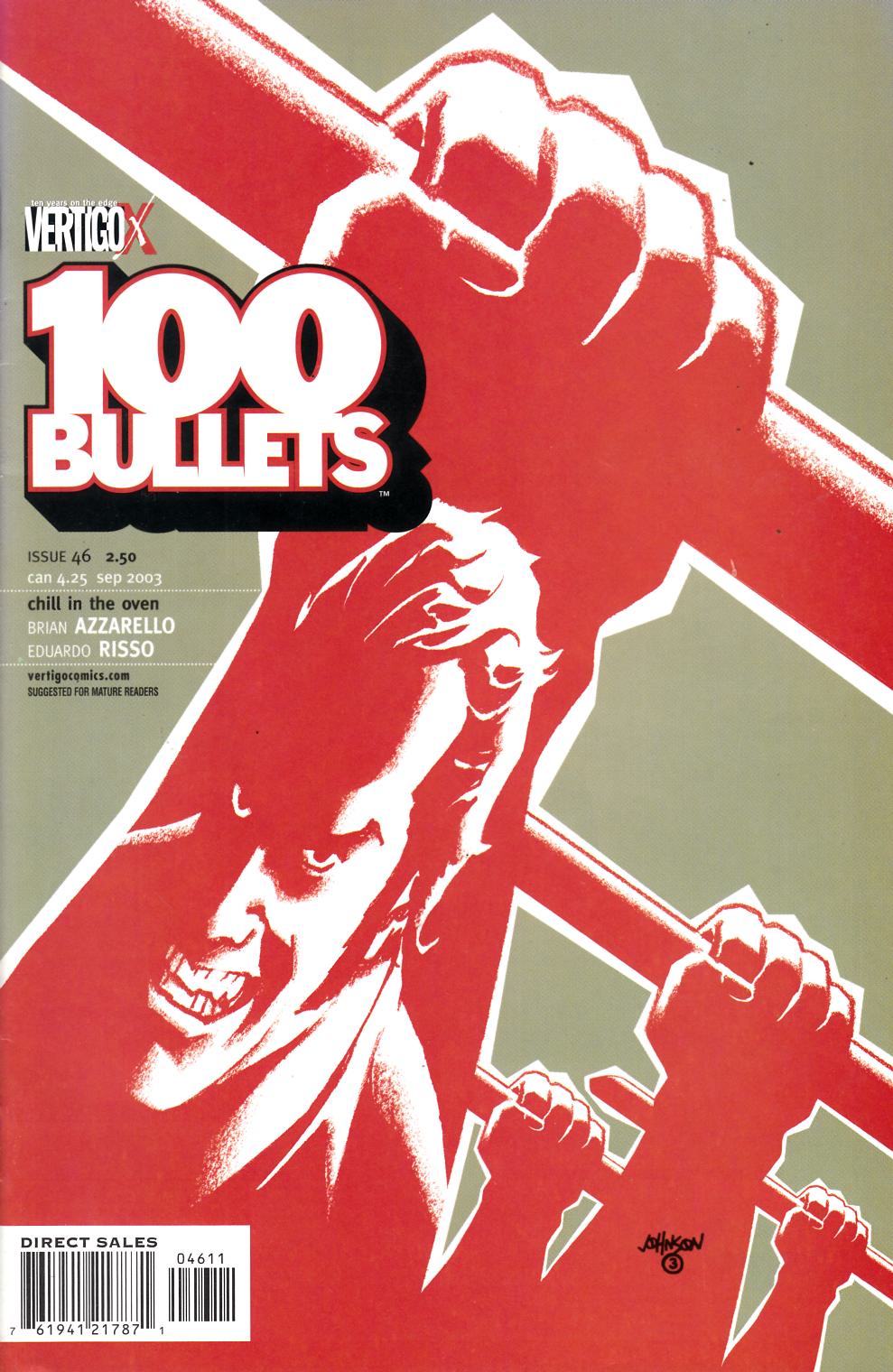 100 Bullets #46 Fine Plus (6.5) [DC Comic] LARGE