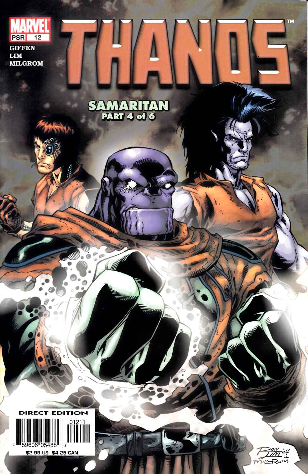 Thanos #12 Near Mint Minus (9.2) [Marvel Comic] THUMBNAIL