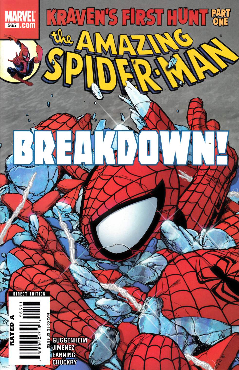 Amazing Spider-Man #565 Near Mint (9.4) [Marvel Comic] LARGE