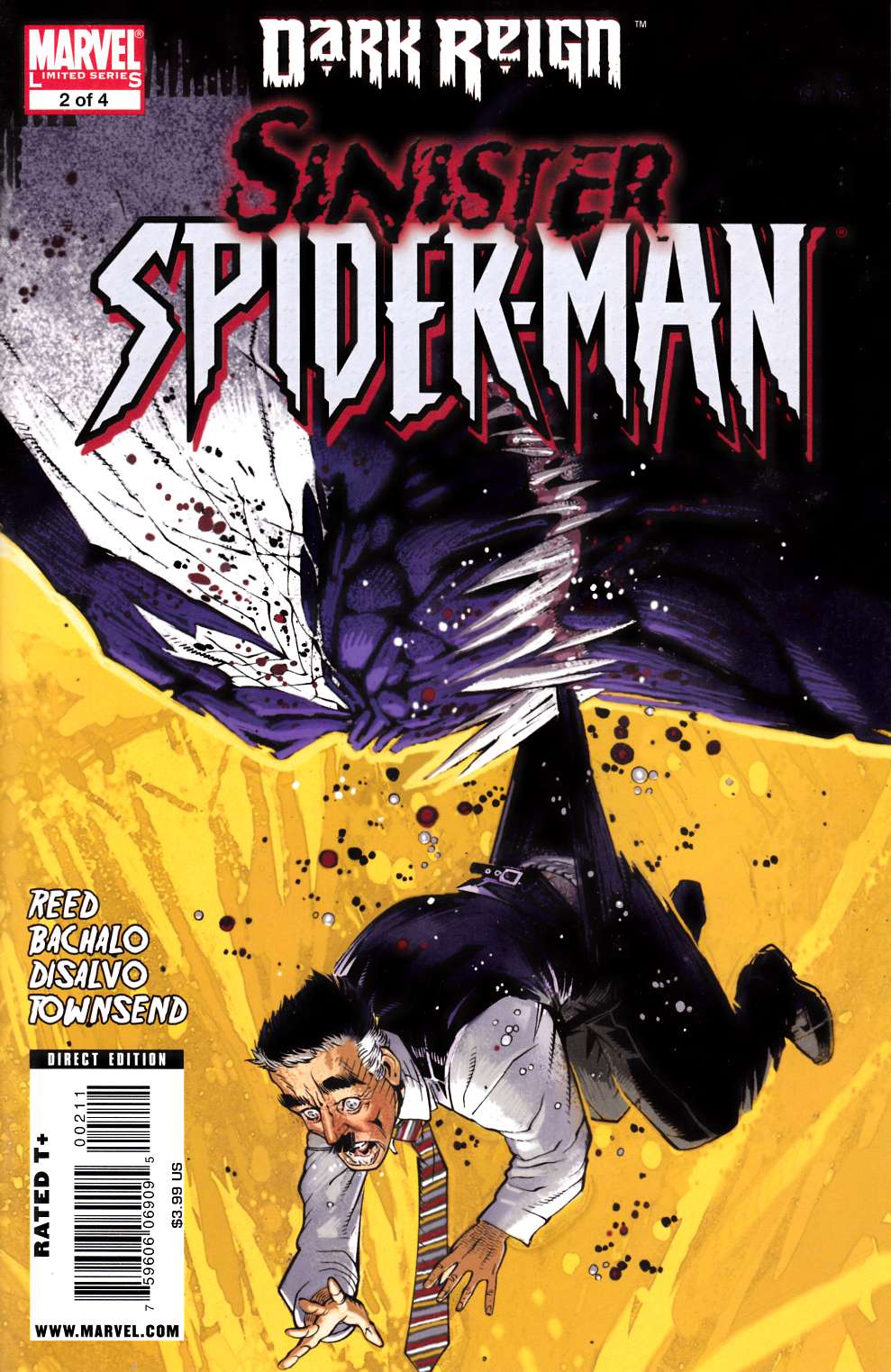 Dark Reign Sinister Spider-Man #2 Near Mint Minus (9.2) [Marvel Comic] THUMBNAIL