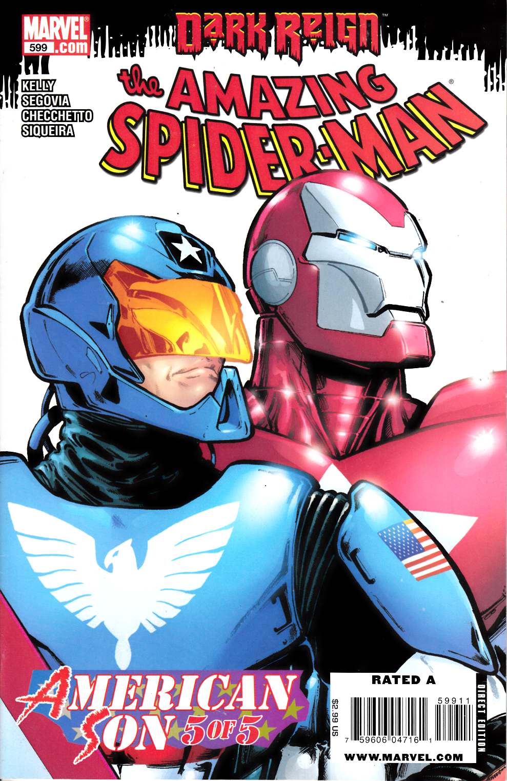 Amazing Spider-Man #599 Fine (6.0) [Marvel Comic] THUMBNAIL