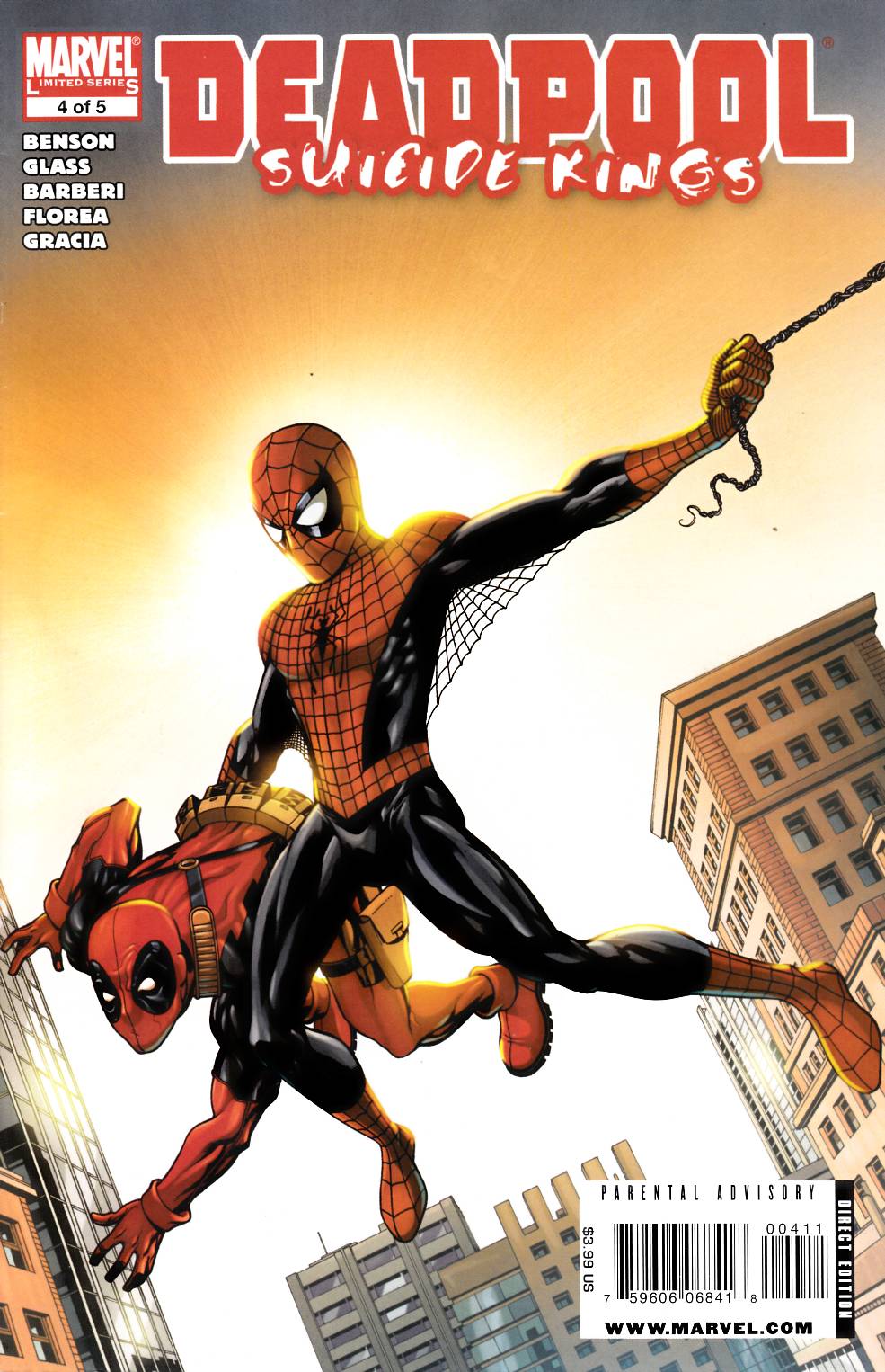 Deadpool Suicide Kings #4 Fine (6.0) [Marvel Comic]