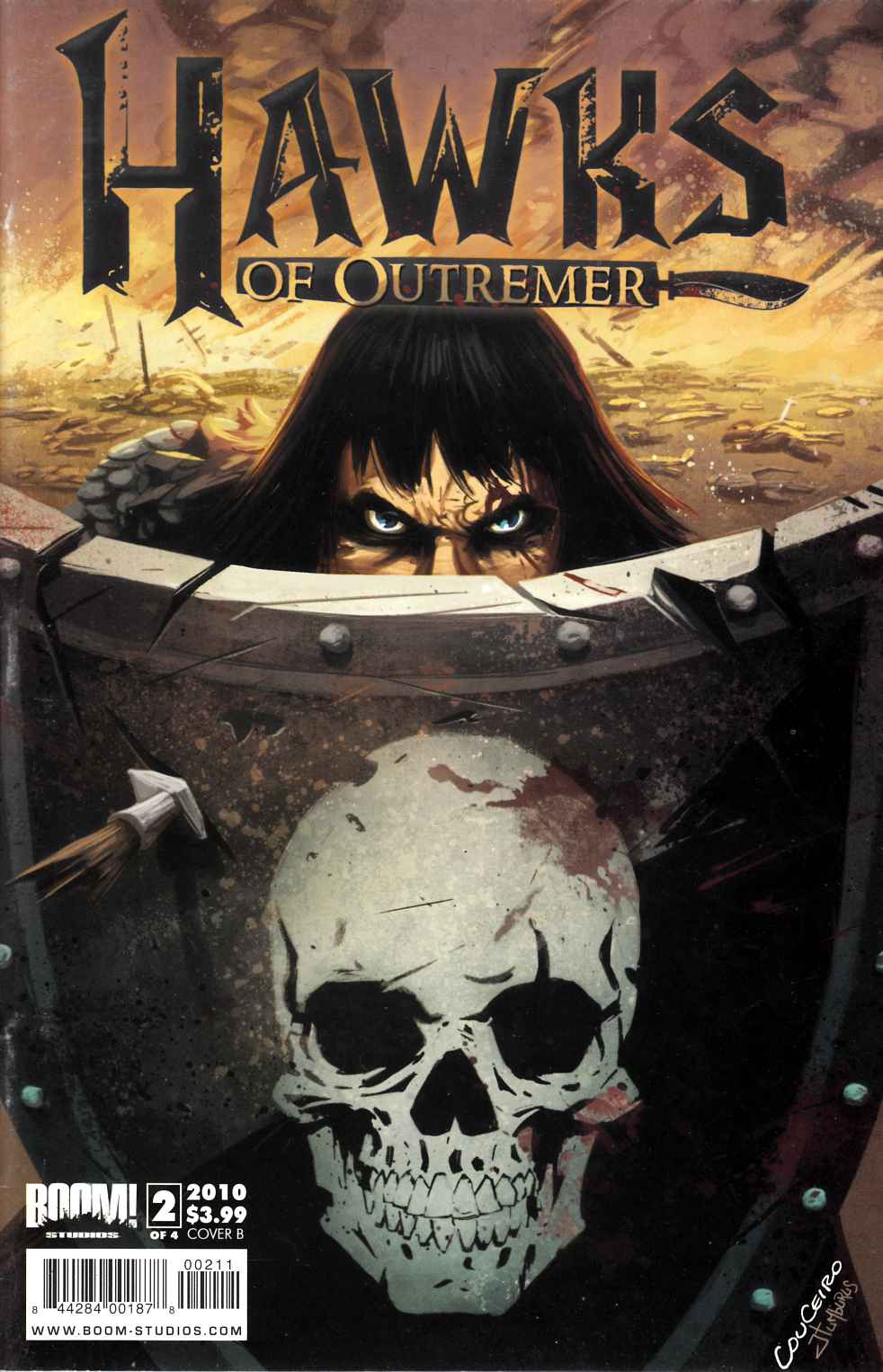 Robert E Howard Hawks of Outremer #2 Cover B Near Mint (9.4) [Boom Comic] LARGE