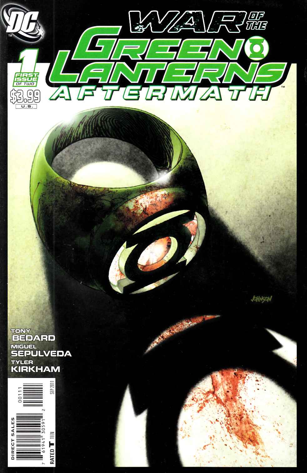 War of the Green Lanterns Aftermath #1 [DC Comic] Near Mint (9.4) THUMBNAIL