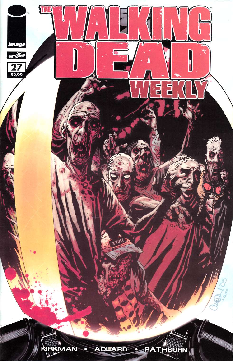 Walking Dead Weekly #27 Near Mint Minus (9.2) [Image Comic] THUMBNAIL